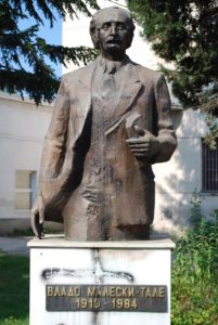 Vlado Maleski Monument in Struga
