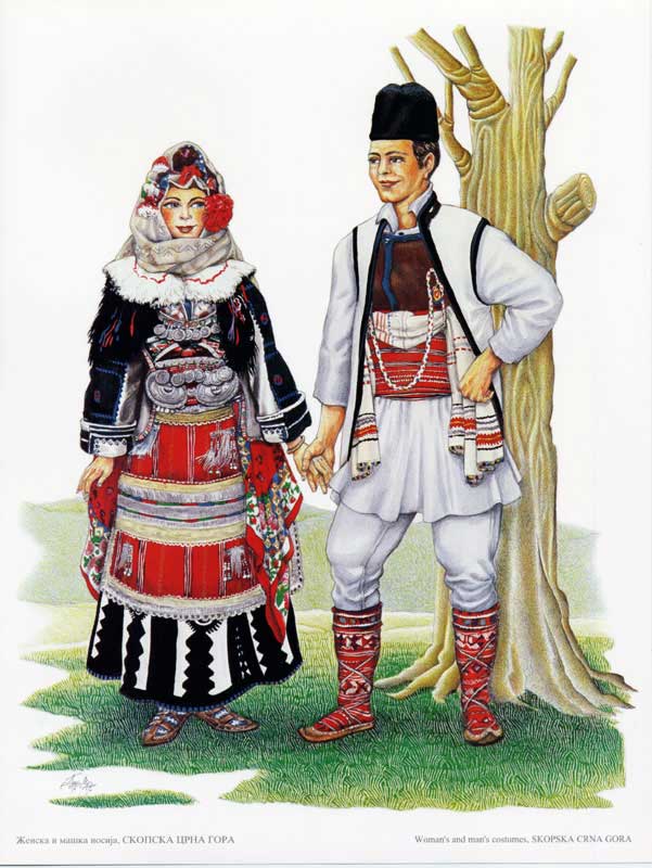 Traditional shop macedonian dress